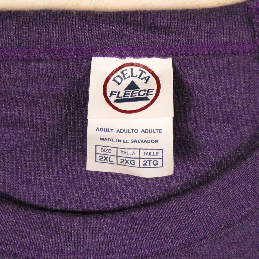 Purple Death Card Tarot Sweatshirt Size XXL 2XL Whimsigoth Cottage Goth Witchy - Picture 4 of 7